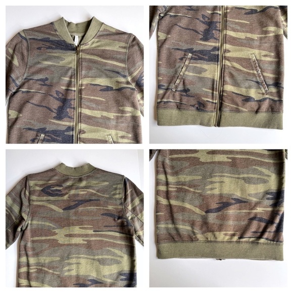 Z Supply The Camo Bomber Jacket - Picture 7 of 11
